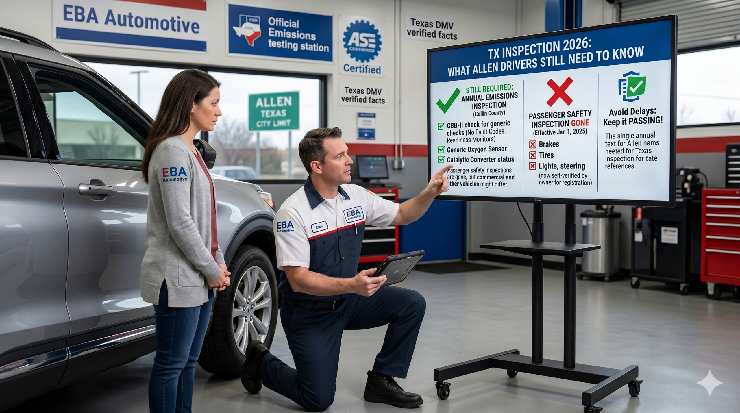 Texas Inspection Rules in 2026: What Allen Drivers Still Need to Know